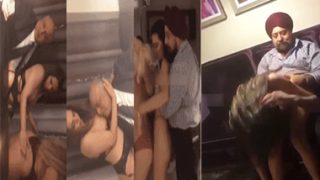Rich Punjabi NRI Businessmen Dirty Party Sex Video