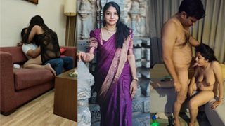 Desi Indian Wife Blowing Office Boss With Her Husband MMS Viral