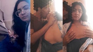 Indian Submissive Chasmish Horny Gf Kissing Bf New Clips