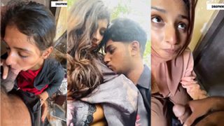 Desi Muslim Hijabi College Couples Leaked Outdoor MMS Update
