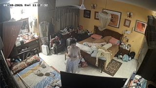 Bhabhi After Bath Changing Dress CCTV Captured New MMS