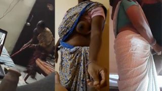 Tamil Bachelor Hostel Maid Aunty Watches Shaking My Dick