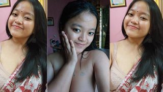 Northeast Horny Busty Girl Showing Nipples & Pussy Mms