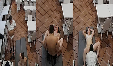 Old Uncle Affair With Hot Girl Restaurant CCTV Mms Part -1