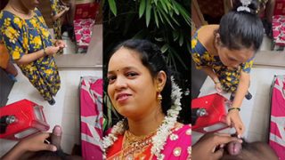 Hot Tamil Milf MoM Help – To Her Son Masturbating Handjob Viral