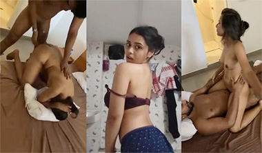 Tamil Teen Babe Showing Boobs & Threesome Sex Mms
